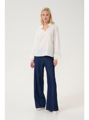 Kaffe Bluse "Fina" in Weiß