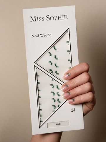 MISS SOPHIE Nagelfolien "Noël" - 24 Stück