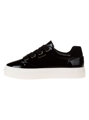 Gant Leder-Sneakers "Avona" in Schwarz