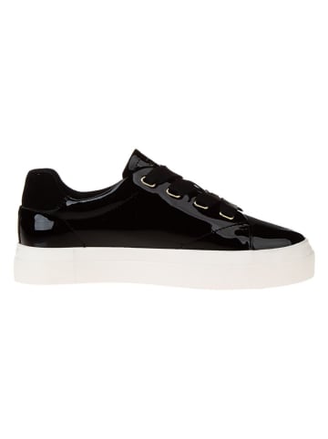 Gant Skórzane sneakersy "Avona" w kolorze czarnym