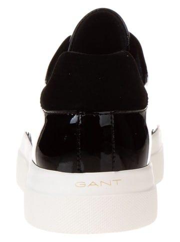 Gant Skórzane sneakersy "Avona" w kolorze czarnym