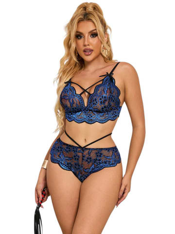 INTIMAX 2-delige lingerieset blauw