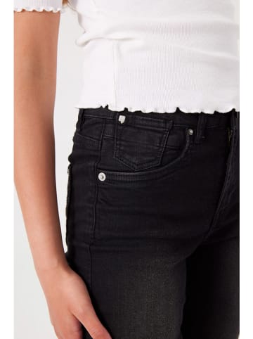 Garcia Dżinsy "Rianna" - Slim fit - w kolorze czarnym