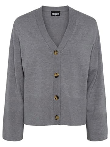 Pieces Cardigan in Grau