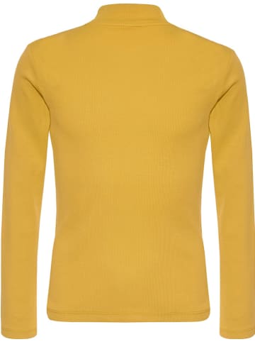 Blue Effect Longsleeve in Gelb