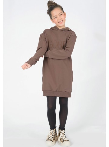 Blue Effect Sweatkleid in Braun