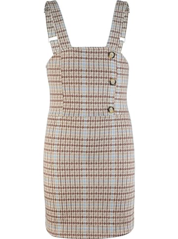 Blue Effect Jurk beige/lichtblauw