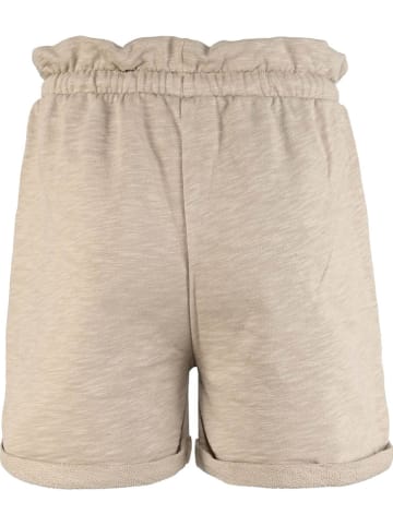 Blue Effect Shorts in Beige