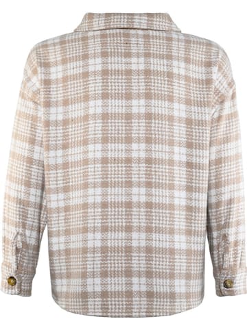 Blue Effect Hemd in Beige