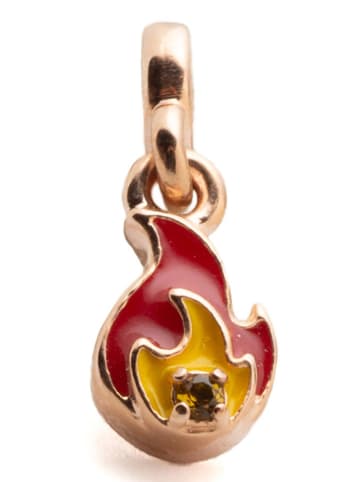 Pandora Rosévergulde hanger met kristal