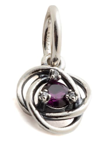 Pandora Zilveren hanger met kristallen