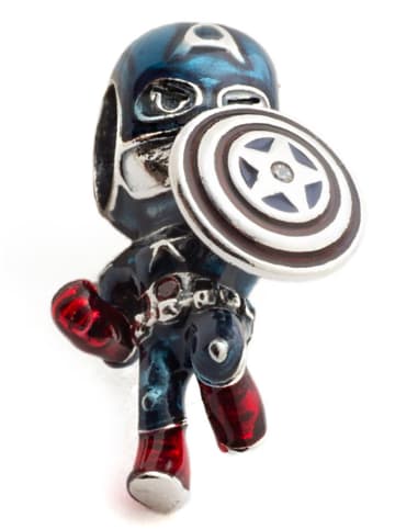 Pandora Zilveren bead met kristal