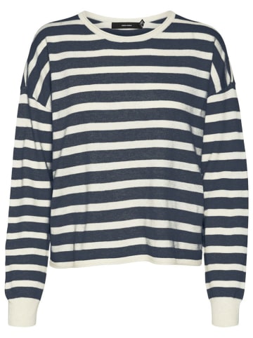 Vero Moda Pullover in Schwarz/ Creme