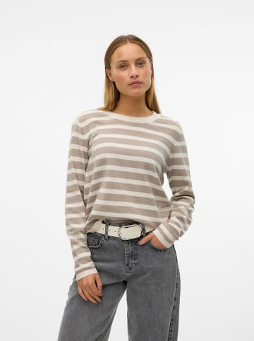 Vero Moda Pullover in Beige/ Creme