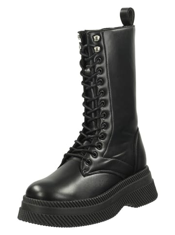 Steve Madden Skórzane botki w kolorze czarnym