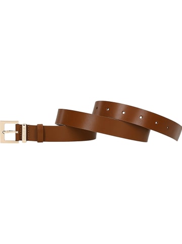 Wojas Leder-Gürtel in Hellbraun
