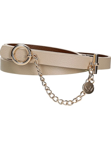 Wojas Leder-Gürtel in Beige