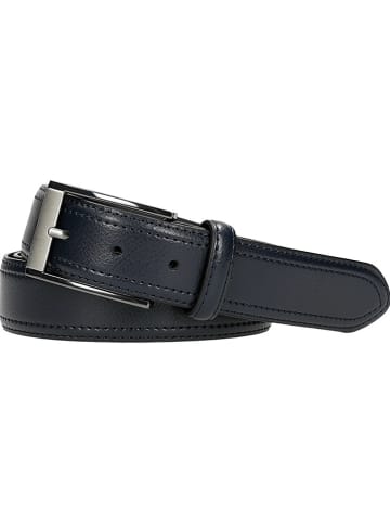 Wojas Leder-Gürtel in Dunkelblau