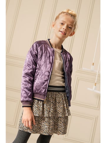 Like Flo Wende-Übergangsjacke in Violett/ Dunkelblau/ Beige