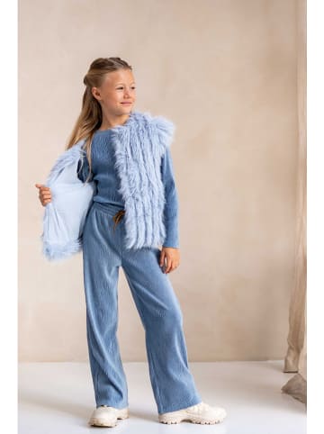 Like Flo Longsleeve in Blau