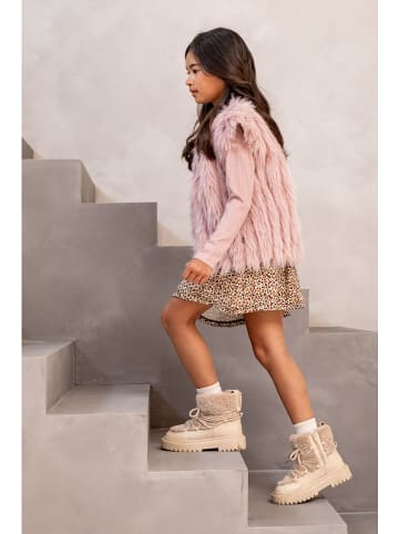 Like Flo Kleid in Hellbraun/ Rosa
