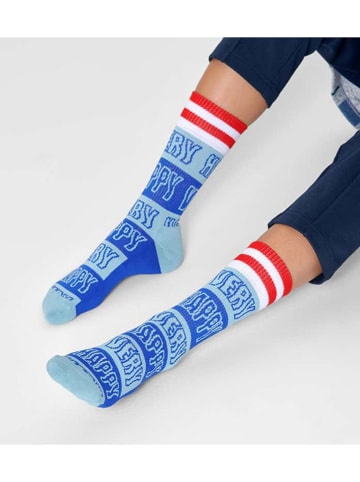 Happy Socks Socken "Happy stripe" in Blau