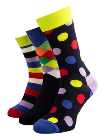 Happy Socks 6-delige set: sokken "Thumbs up" meerkleurig