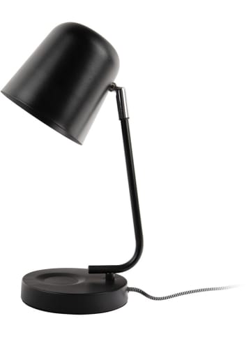 Leitmotiv Tischleuchte "Encantar" in Schwarz - (H)38,5 x Ø 15 cm