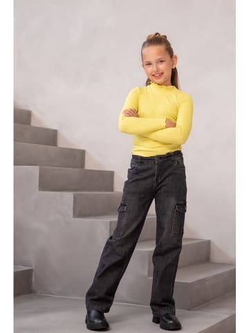 Like Flo Jeans in Schwarz