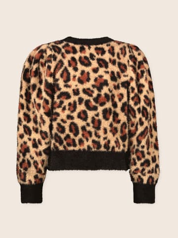 Like Flo Pullover in Hellbraun/ Schwarz