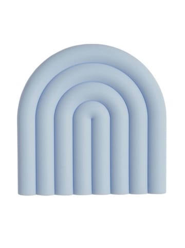 OYOY living design Untersetzer "Rainbow" in Hellblau - (H)1,2 x (L)15 x (B)15 cm