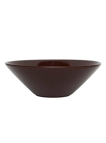 OYOY living design Kom "Yuka" bruin - Ø28 x (H)9,2 cm