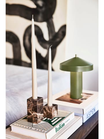OYOY living design Kerzenständer "Savi" in Braun - (B)5 x (H)10 cm