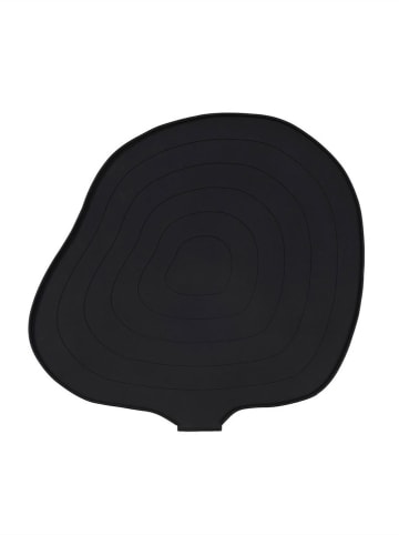 OYOY living design Tablett "Mio" in Schwarz - (H)1,2 x (L)43 x (B)39,6 cm