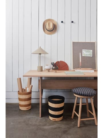 OYOY living design Tafellamp "Kasa" zilverkleurig - (H)50 x Ø 35 cm