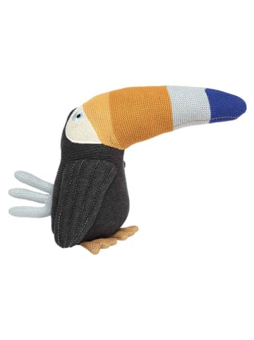 OYOY mini Knuffeldier "Toby Toucan" zwart - vanaf de geboorte