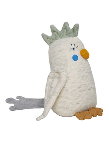 OYOY mini Knuffeldier "Kai Parakeet" grijs - vanaf de geboorte