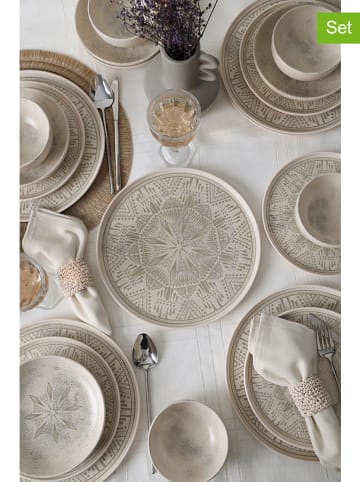 Hermia 24tlg. Kombiservice in Beige