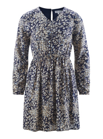 happy girls by Eisend Jurk donkerblauw/beige
