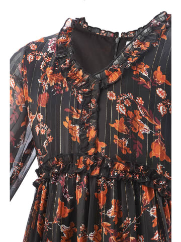 happy girls by Eisend Kleid in Schwarz/ Rot
