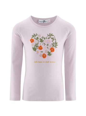 happy girls by Eisend Longsleeve in Lila