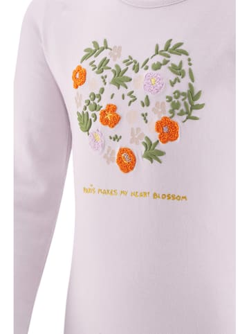 happy girls by Eisend Longsleeve in Lila