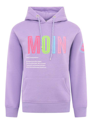 Zwillingsherz Hoodie "Lucina" in Lila