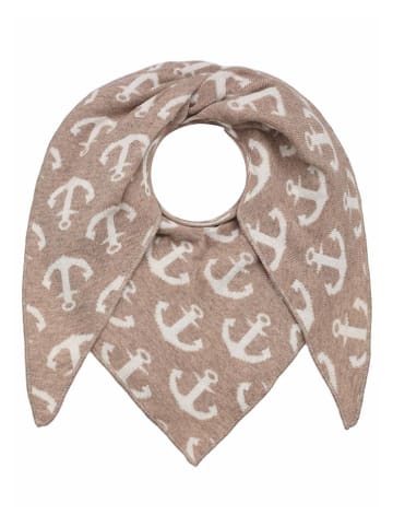 Zwillingsherz Dreieckstuch "Anni" in Beige