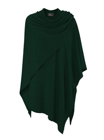 Zwillingsherz Poncho donkergroen