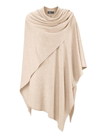 Zwillingsherz Poncho in Beige