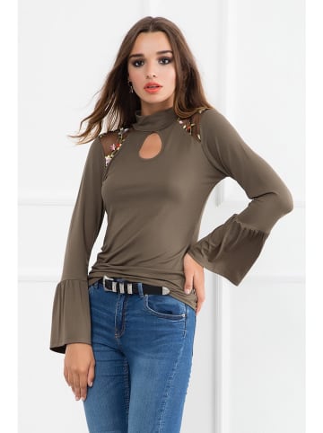 Milan Kiss Blouse taupe