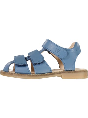 Wheat Leder-Halbsandalen "Addison" in Blau