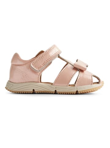 Wheat Leder-Halbsandalen "Donna" in Rosa