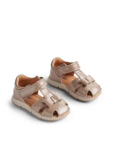 Wheat Leder-Halbsandalen "Donna" in Beige
